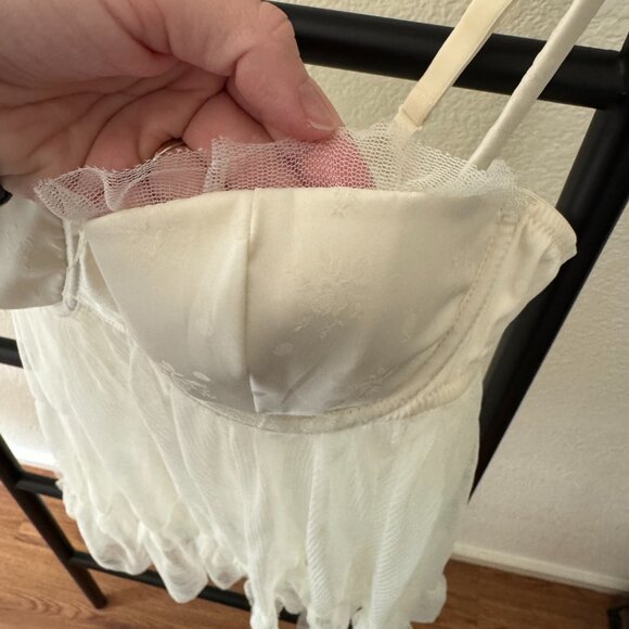 Victoria's Secret Sexy Little Thing Sheer Babydoll 36C - Picture 5 of 7